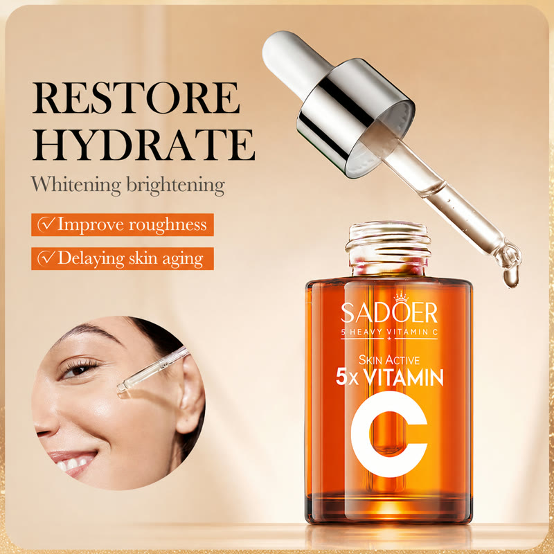 SADOER Vitamin C serum bottle and packaging
